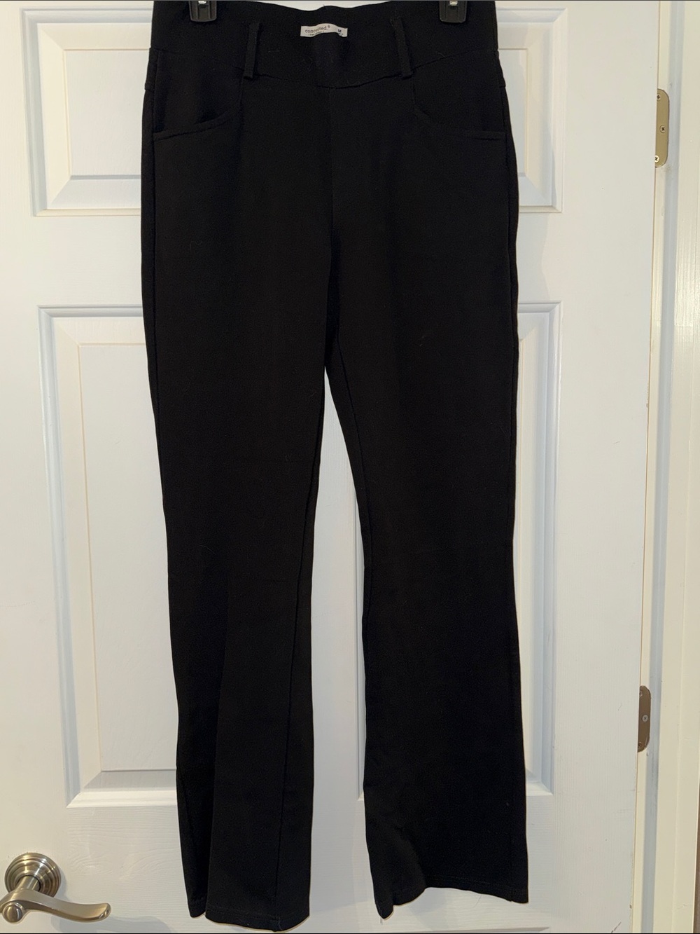 Size M Conceited black stretch dress pants straight leg